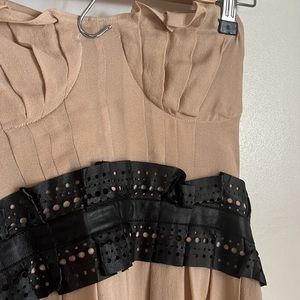 Elizabeth and James Sleeveless Silk Dress